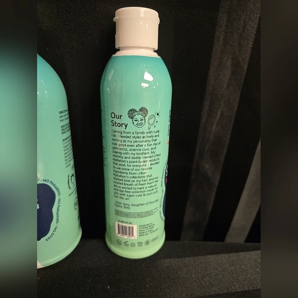 3 Piece Mixed Kids Breath Of Fresh Hair Style Lotion Detangler & Conditioner Lot